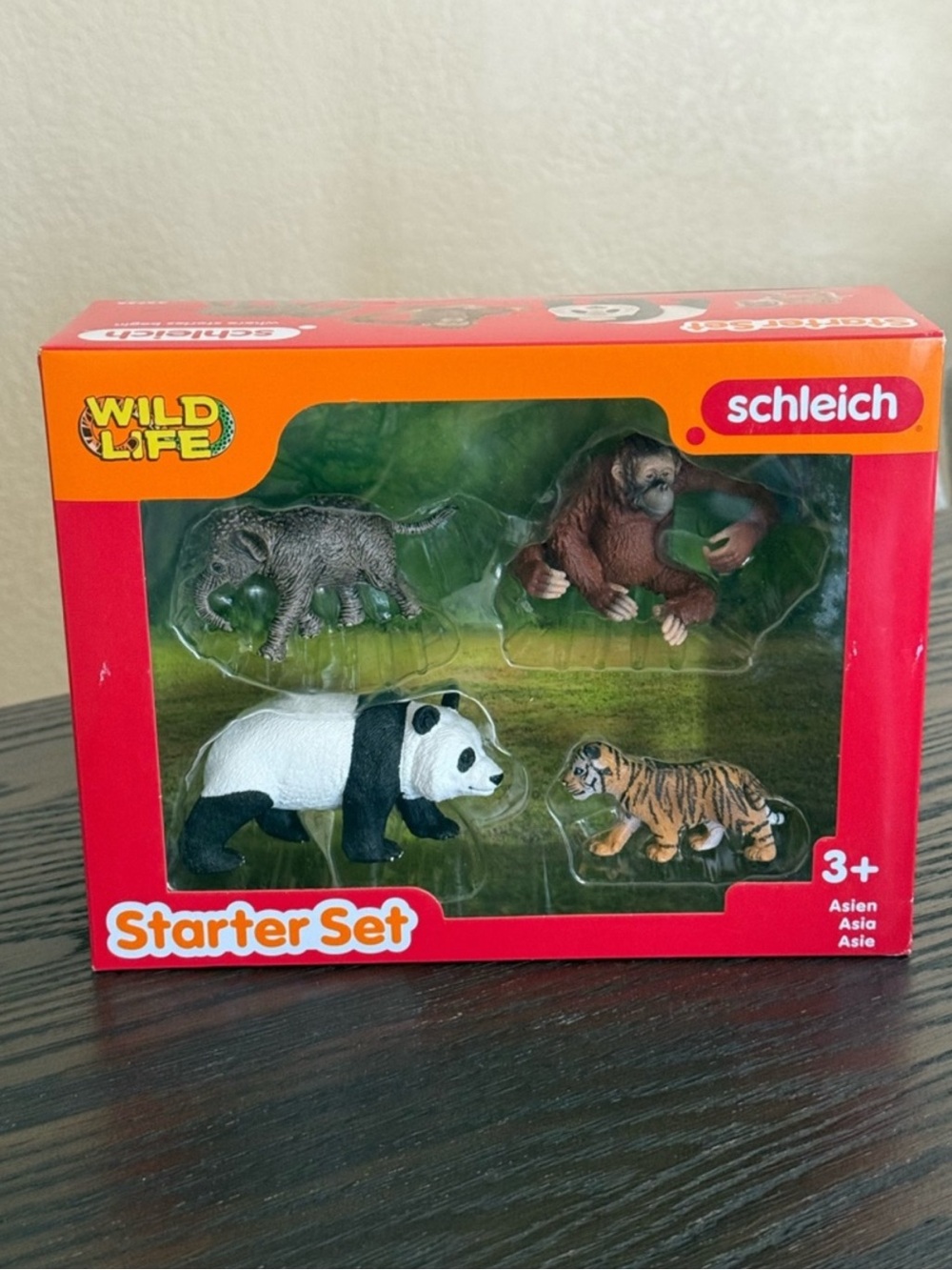 Schleich Wild Life Asia Starter Set NIB